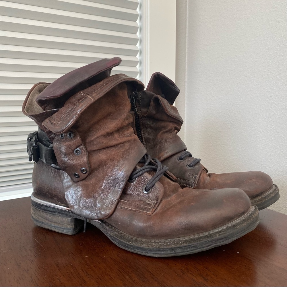 A.S. 98 Leather Booties